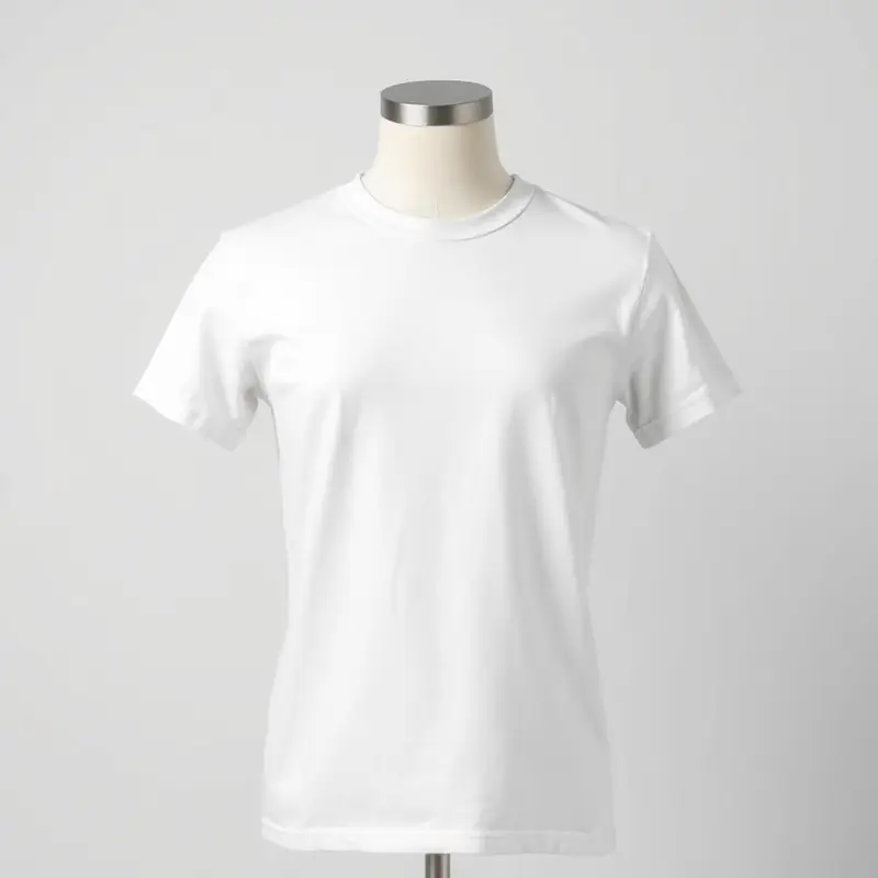 Round Neck T-Shirt — front view